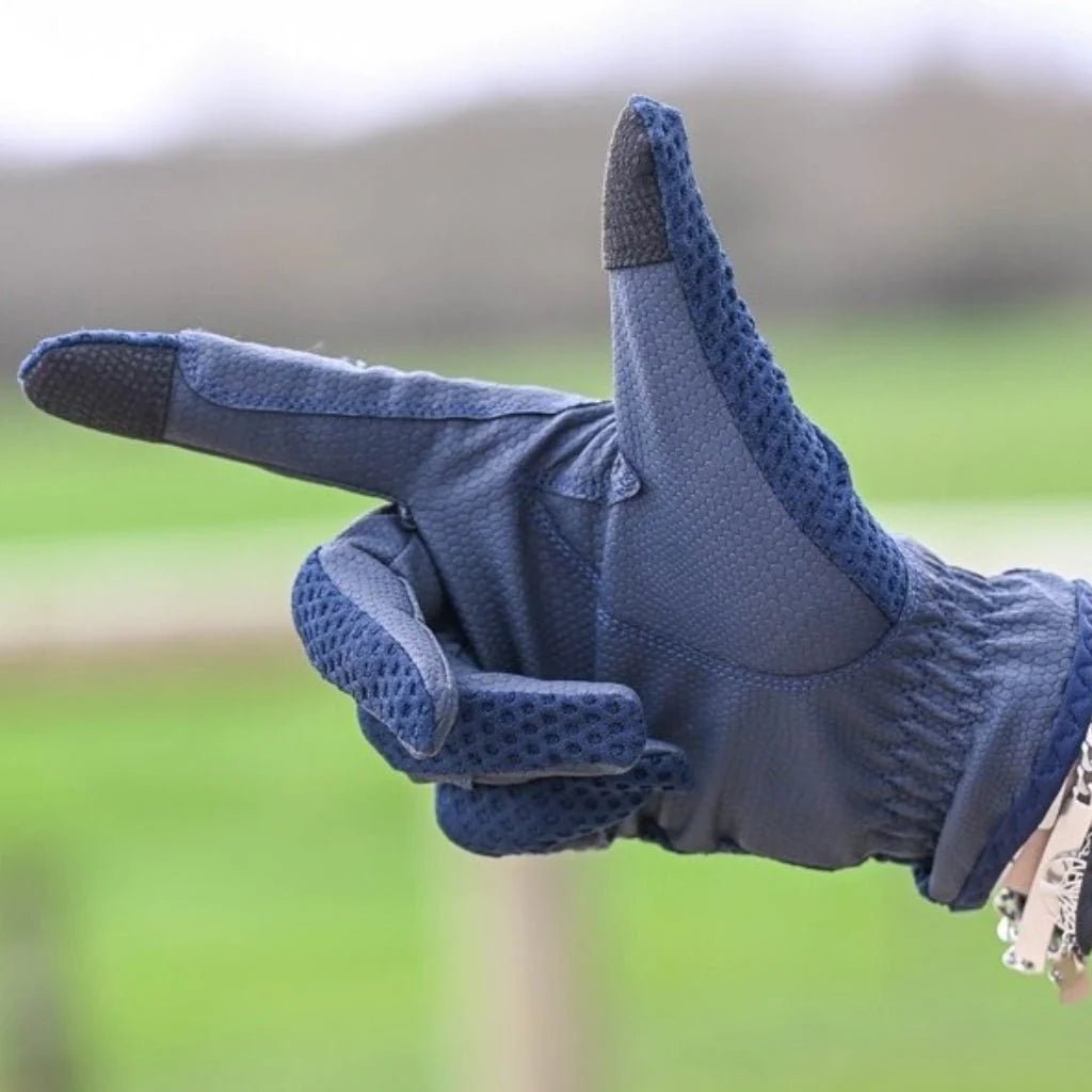 HENRY equestrian - JUMP'IN - Γάντια Airtec - black
