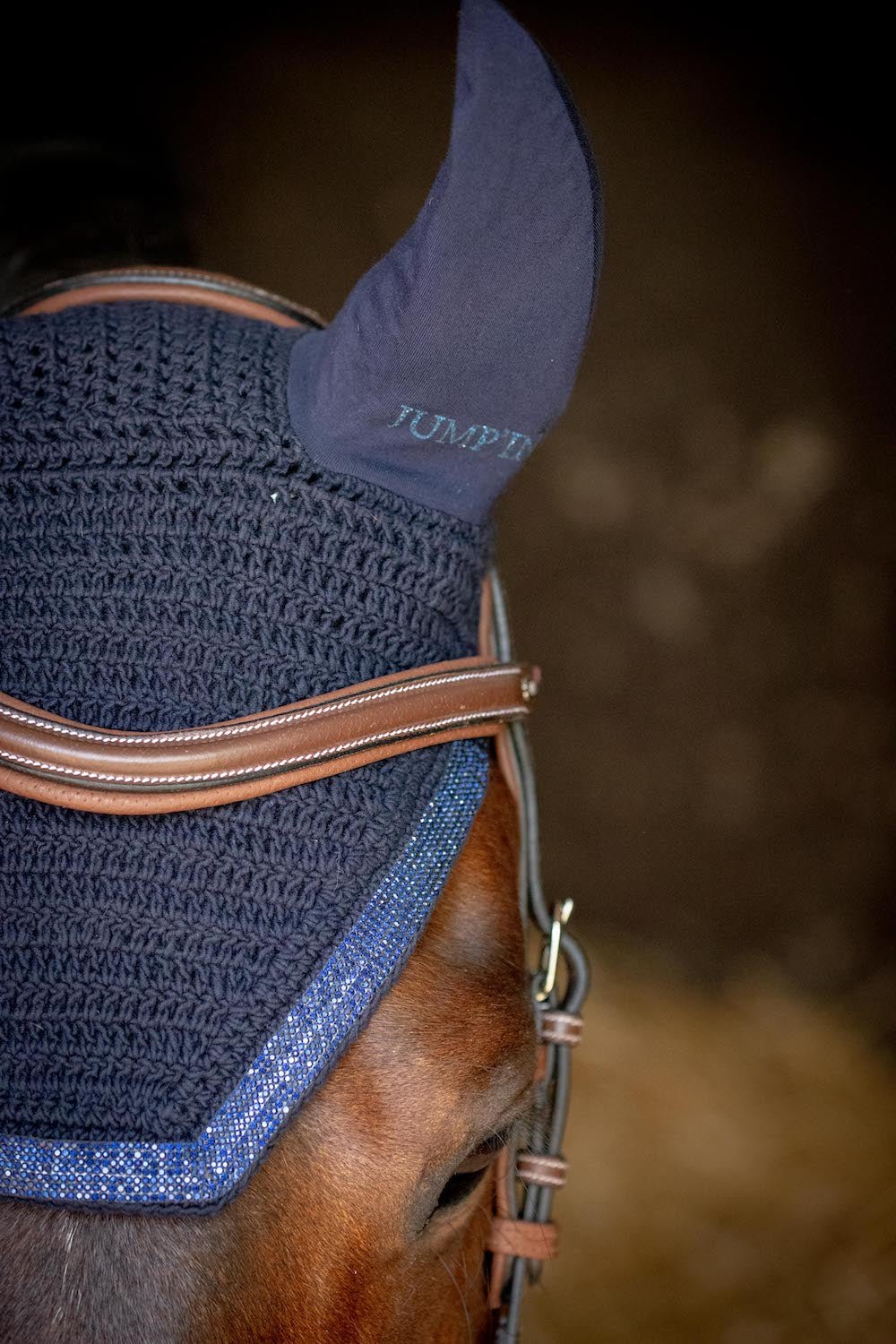 HENRY equestrian - Jump’In - Σκουφάκι glitter navy