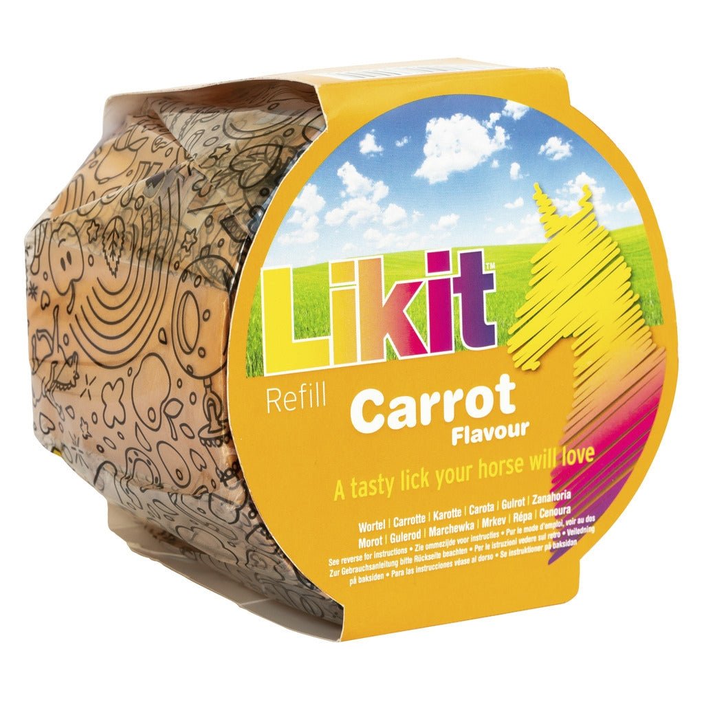 HENRY equestrian - Likit - Γλειφιτζούρι για παιχνίδι Likit - καρότο 650 gr