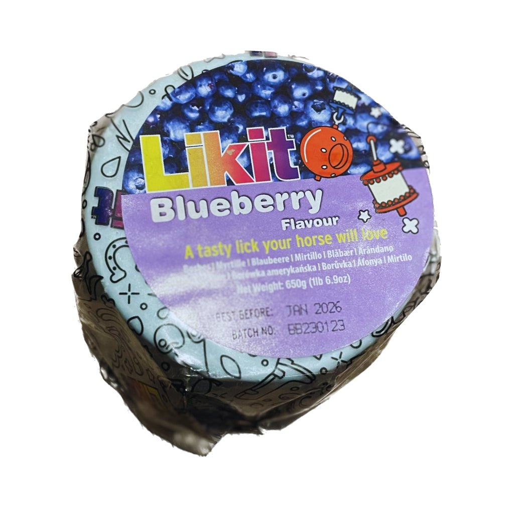 HENRY equestrian - Likit - Γλειφιτζούρι για παιχνίδι Likit - Μύρτιλλο 650 gr