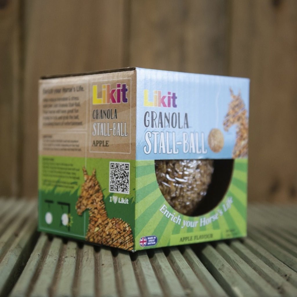 HENRY equestrian - Likit - Γλειφιτζούρι Stall Ball - Granola Apple 1,6 kg