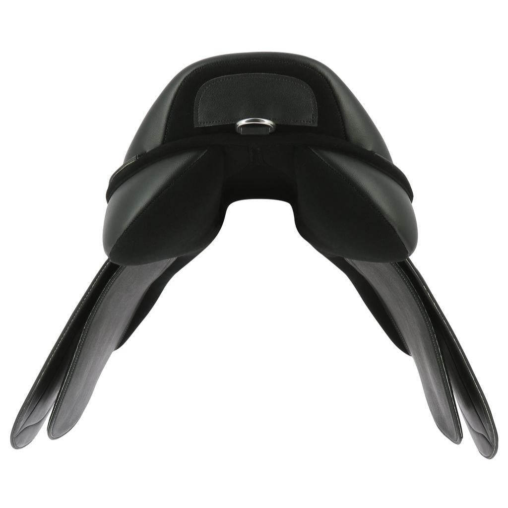HENRY equestrian - Norton - Σέλα Εμποδίων "Rexine Evol" close contact - Αβάνα ή μαύρο