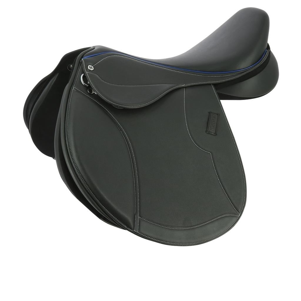 HENRY equestrian - Norton - Σέλα Εμποδίων "Rexine Evol" close contact - Αβάνα ή μαύρο
