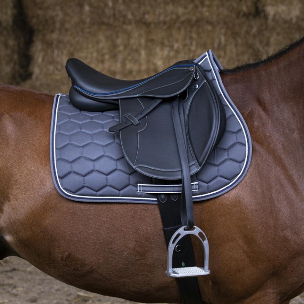 HENRY equestrian - Norton - Σέλα Εμποδίων "Rexine Evol" close contact - Αβάνα ή μαύρο