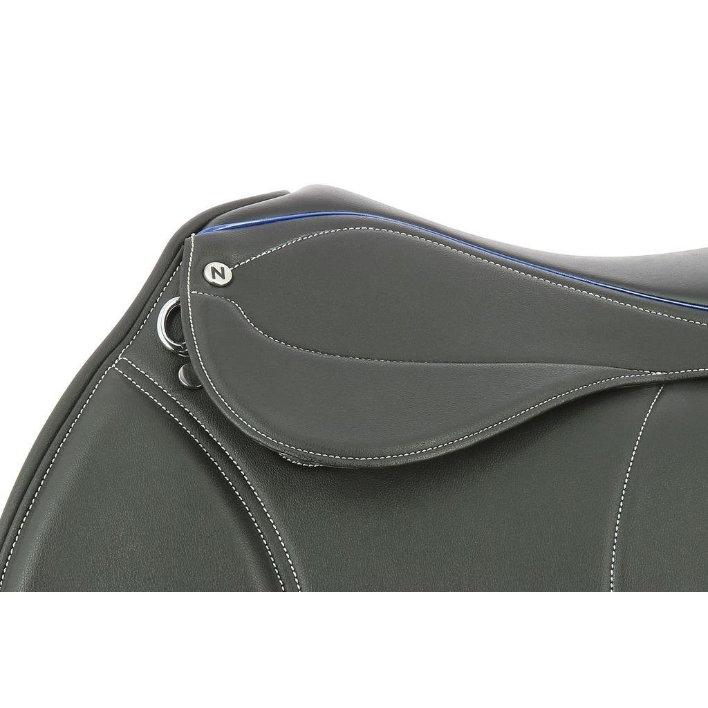 HENRY equestrian - Norton - Σέλα Εμποδίων "Rexine Evol" close contact - Αβάνα ή μαύρο