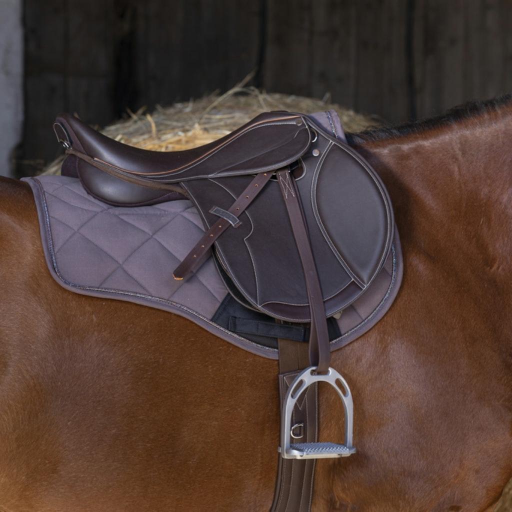 HENRY equestrian - Norton - Σέλα Εμποδίων "Rexine Evol" close contact - Αβάνα ή μαύρο
