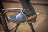 HENRY equestrian - Penelope Store - Δερμάτινη προστασία για τα σπιρούνια - καφέ