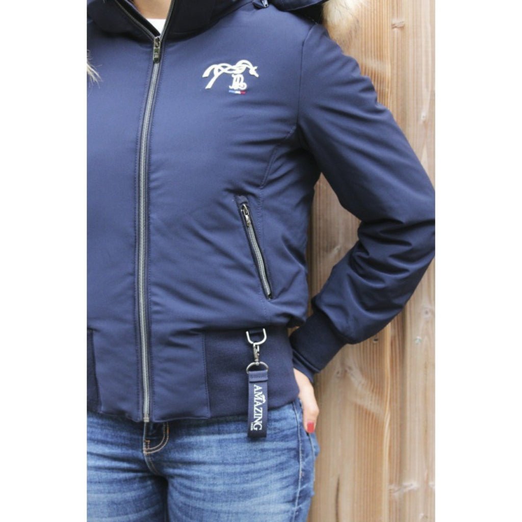 HENRY equestrian - Penelope Store - Γυναικείο μπουφάν πουπουλένιο Step - navy