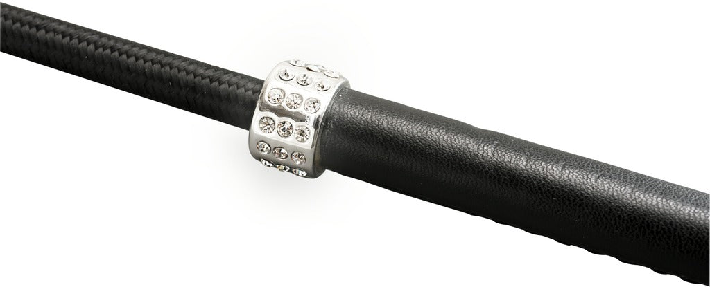 HENRY equestrian - WHIP & GO - Μαστίγιο ιππικής δεξιοτεχνίας Strass - μαύρο