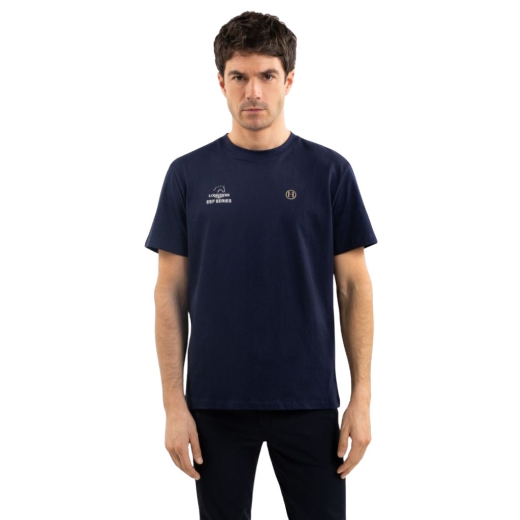 HENRY equestrian - Harcour - Ανδρικό κοντομάνικο μπλουζάκι Munchen EEF - navy