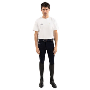 HENRY equestrian - Harcour - Ανδρικό κοντομάνικο μπλουζάκι Munchen EEF - white