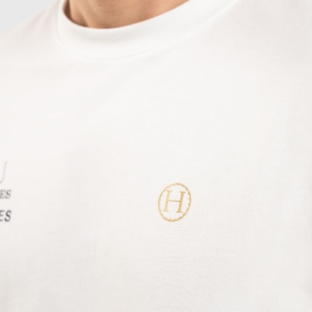 HENRY equestrian - Harcour - Ανδρικό κοντομάνικο μπλουζάκι Munchen EEF - white