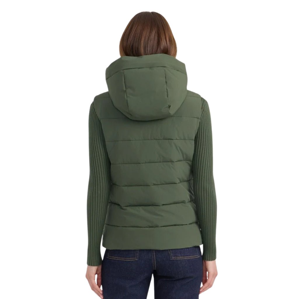 HENRY equestrian - Harcour - Γυναικείο Bodywarmer Cinderella - Green Clove
