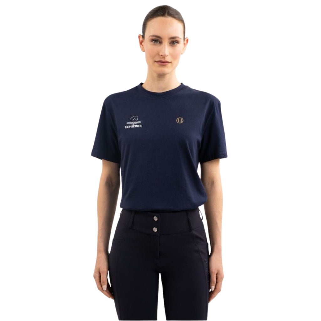 HENRY equestrian - Harcour - Γυναικείο κοντομάνικο μπλουζάκι Munchen EEF - navy