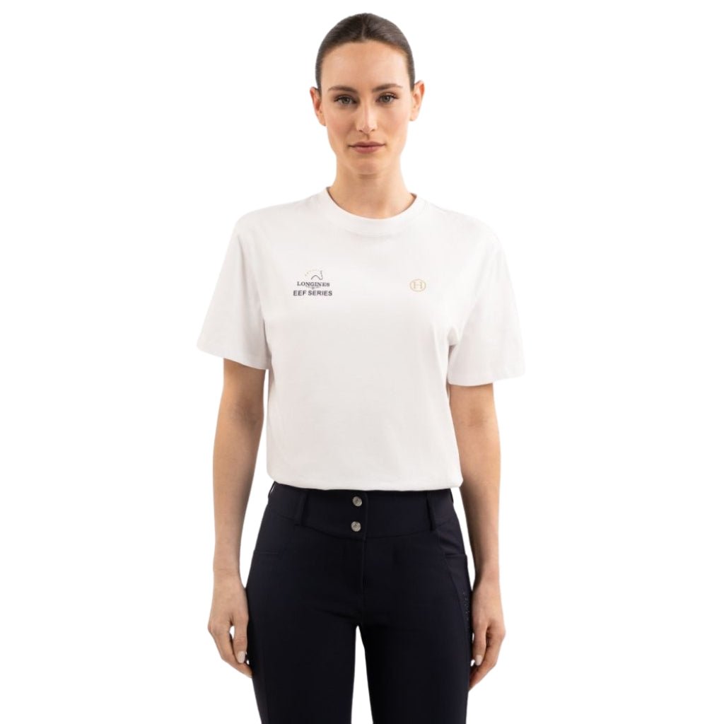 HENRY equestrian - Harcour - Γυναικείο κοντομάνικο μπλουζάκι Munchen EEF - white