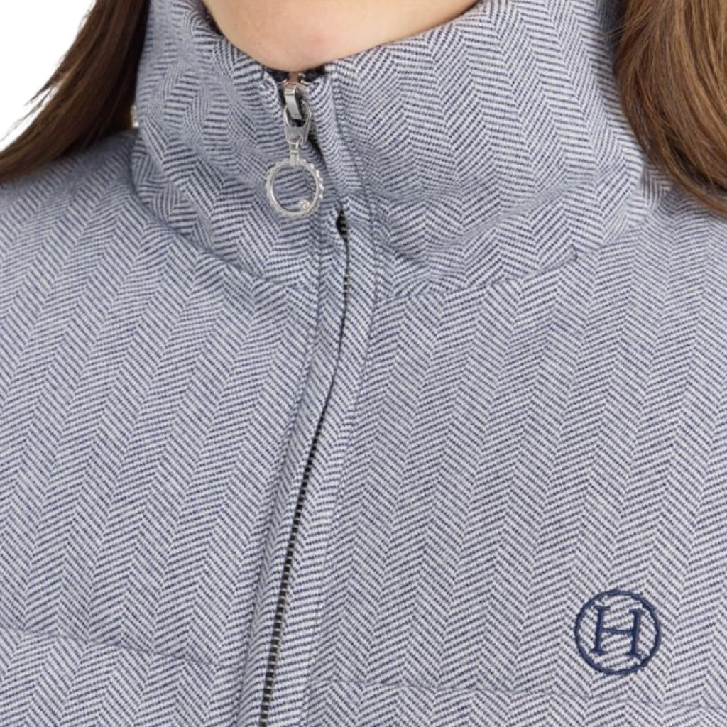 HENRY equestrian - Harcour - Γυναικείο puffer jacket Colombine - Chevron Navy