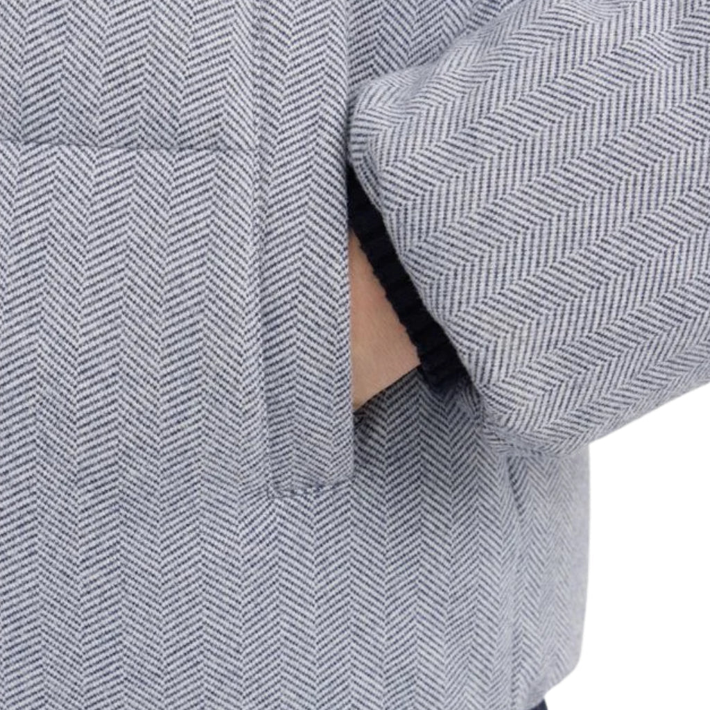 HENRY equestrian - Harcour - Γυναικείο puffer jacket Colombine - Chevron Navy