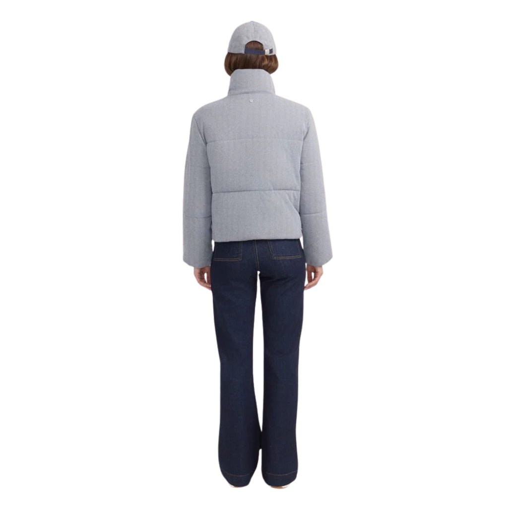 HENRY equestrian - Harcour - Γυναικείο puffer jacket Colombine - Chevron Navy