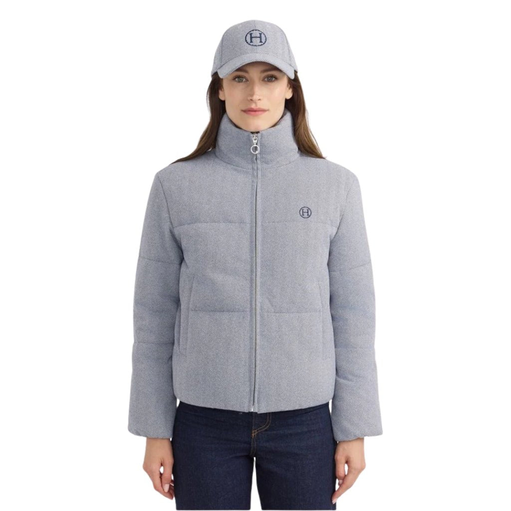 HENRY equestrian - Harcour - Γυναικείο puffer jacket Colombine - Chevron Navy