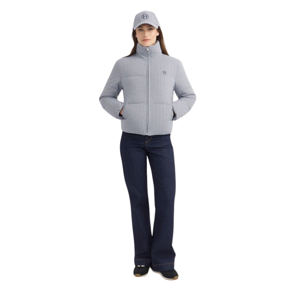 HENRY equestrian - Harcour - Γυναικείο puffer jacket Colombine - Chevron Navy