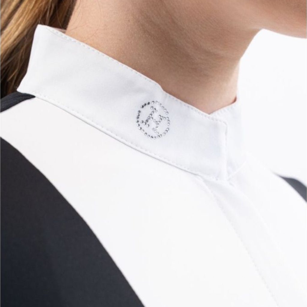 HENRY equestrian - Harcour - Γυναικείο μακρυμάνικο μπλουζάκι αγώνων Stella - Black