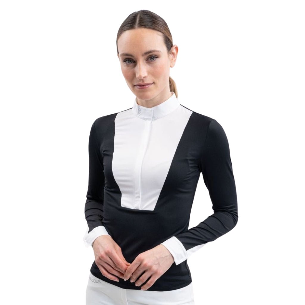 HENRY equestrian - Harcour - Γυναικείο μακρυμάνικο μπλουζάκι αγώνων Stella - Black