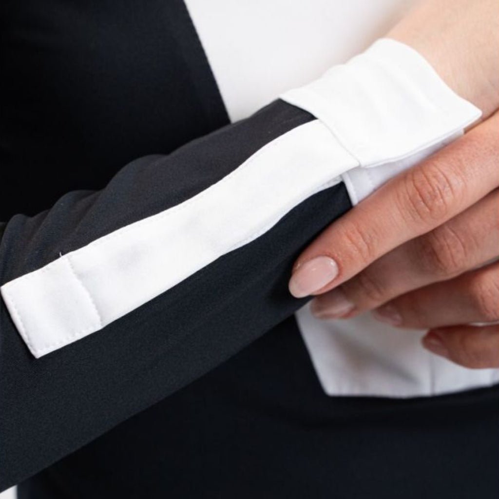 HENRY equestrian - Harcour - Γυναικείο μακρυμάνικο μπλουζάκι αγώνων Stella - Black