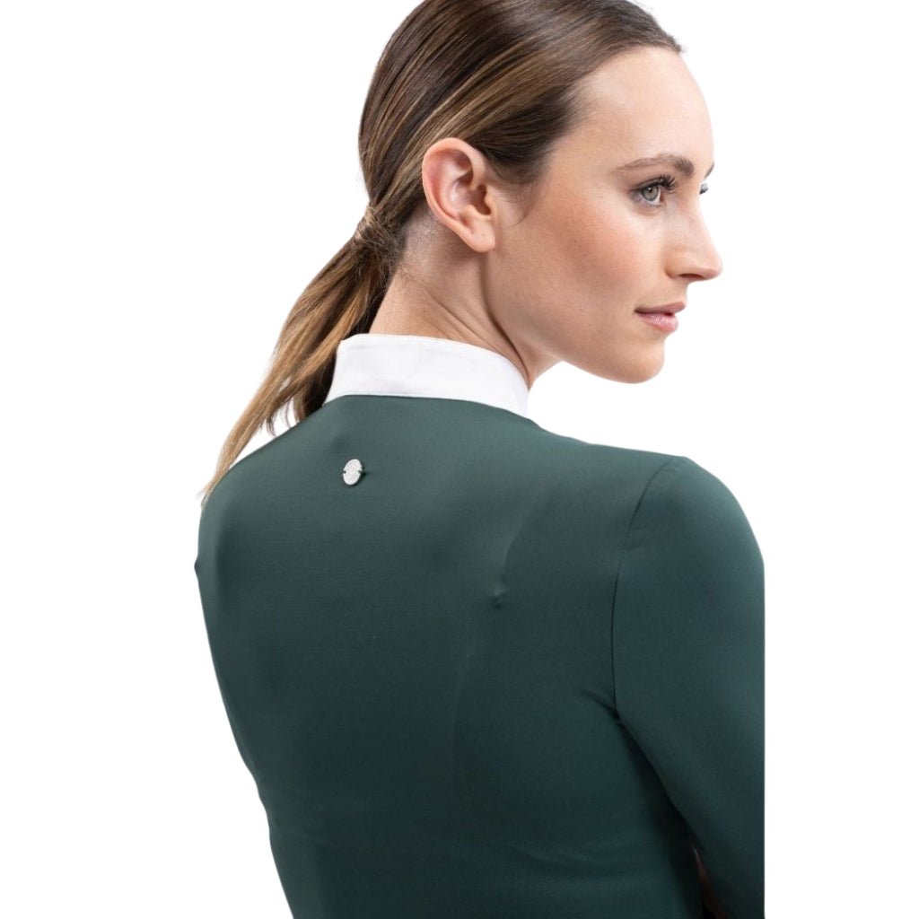 HENRY equestrian - Harcour - Γυναικείο μακρυμάνικο μπλουζάκι αγώνων Stella - Green Jungle