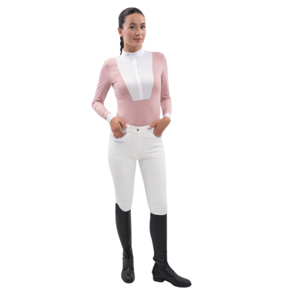 HENRY equestrian - Harcour - Γυναικείο μακρυμάνικο μπλουζάκι αγώνων Stella - Light Pink