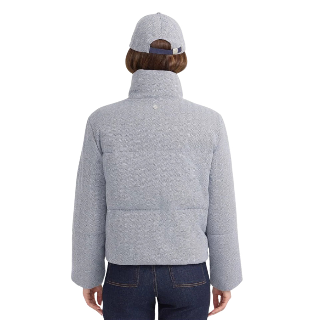 Harcour - Γυναικείο puffer jacket Colombine - Chevron Navy