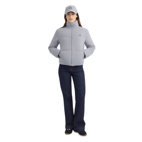 Harcour - Γυναικείο puffer jacket Colombine - Chevron Navy