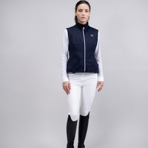 HENRY equestrian - Harcour - Pack Γυναικείο jacket Senjo + θώρακα Airbag - Navy