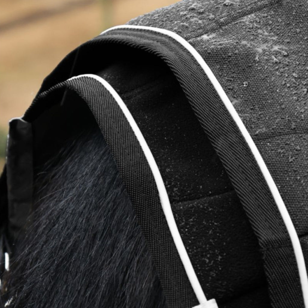 HENRY equestrian - HARCOUR & PRO CONFORT - Luna - Κουβέρτα προπόνησης 3 σε 1 - black