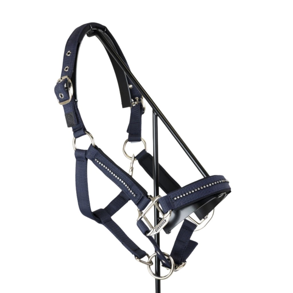 HENRY equestrian - Harcour - Σετ Καπίστρι & Σχοινί “Amour” – Blue Navy