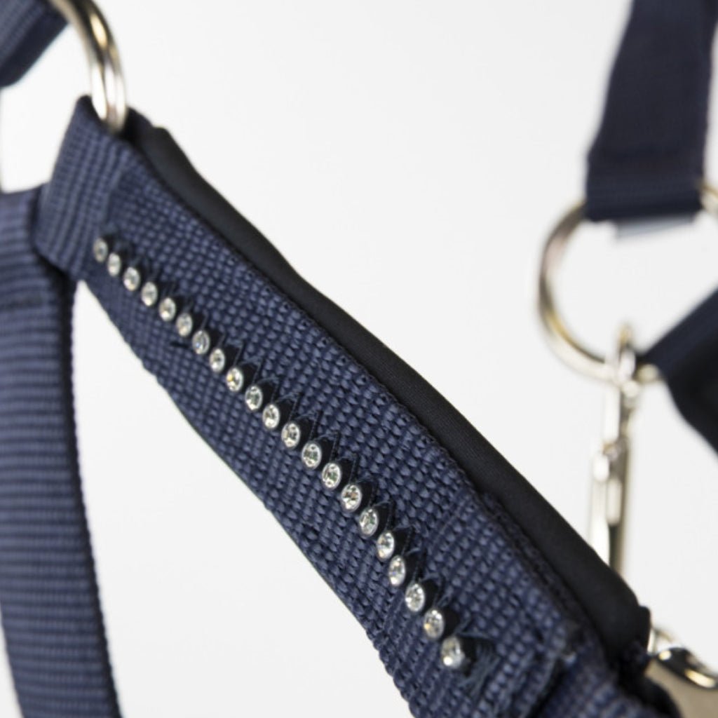 HENRY equestrian - Harcour - Σετ Καπίστρι & Σχοινί “Amour” – Blue Navy