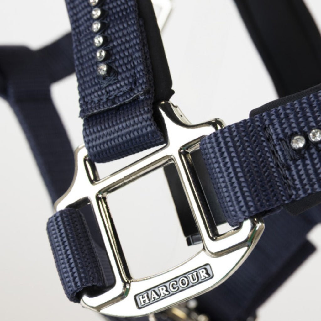 HENRY equestrian - Harcour - Σετ Καπίστρι & Σχοινί “Amour” – Blue Navy