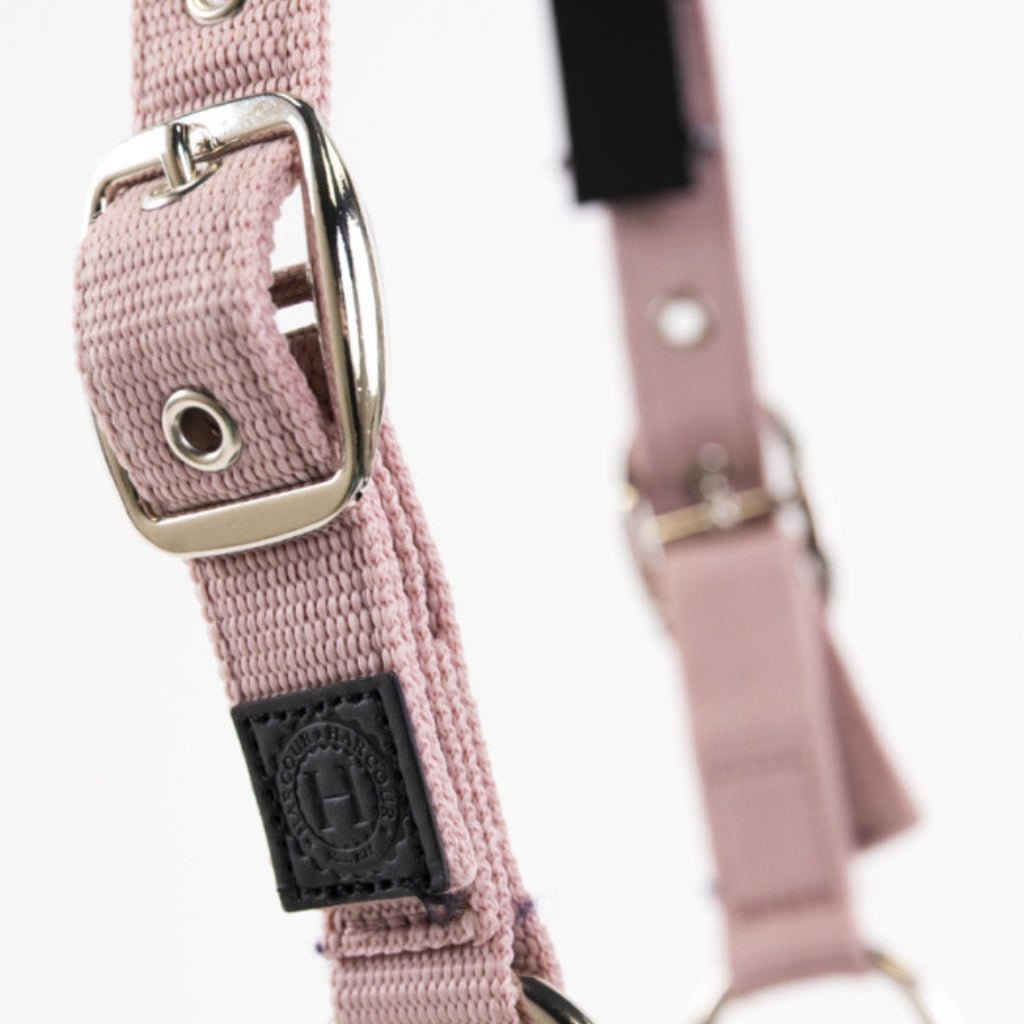 HENRY equestrian - Harcour - Σετ Καπίστρι & Σχοινί “Amour” – Light Pink