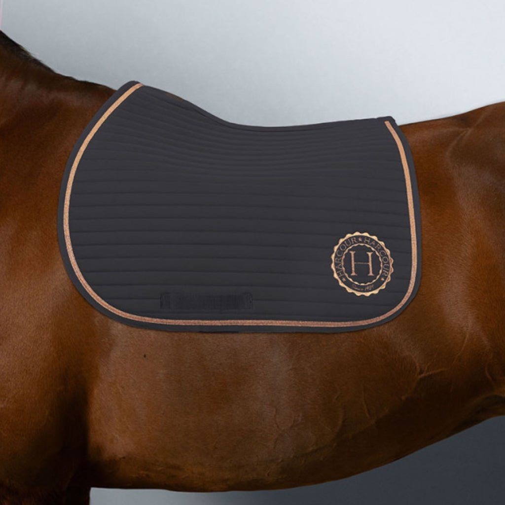 HENRY equestrian - Harcour - Υπόσαγμα jumping Karembar Dark Grey Rose Gold