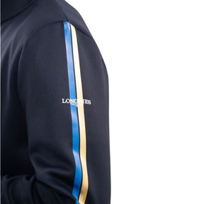 HENRY equestrian - HARCOUR - Zipped Sweatshirt Budapest Unisex EEF - man - navy