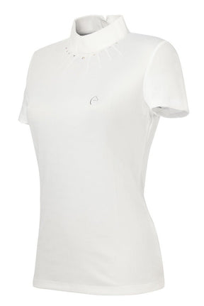 HENRY equestrian - Equitheme - Γυναικείο κοντομάνικο μπλουζάκι αγώνων Efel λευκό