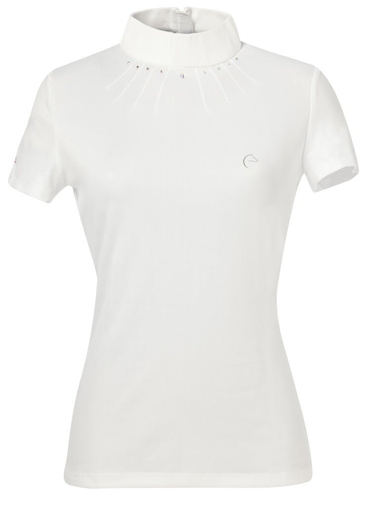 HENRY equestrian - Equitheme - Γυναικείο κοντομάνικο μπλουζάκι αγώνων Efel λευκό