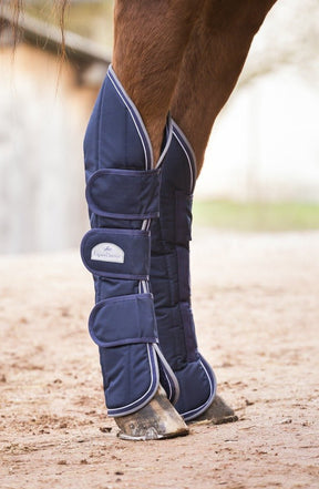 HENRY equestrian - Equitheme - Travel boots Tyrex 600D navy