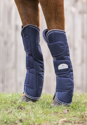 HENRY equestrian - Equitheme - Travel boots Tyrex 600D navy