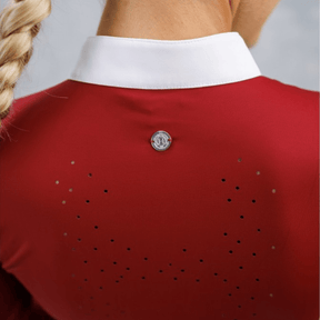 HENRY equestrian - Harcour - Γυναικείο μακρυμάνικο μπλουζάκι αγώνων Coquette - Rubis