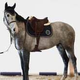 HENRY equestrian - Harcour - Σετ υπόσαγμα Soly και σκουφάκι Foly navy