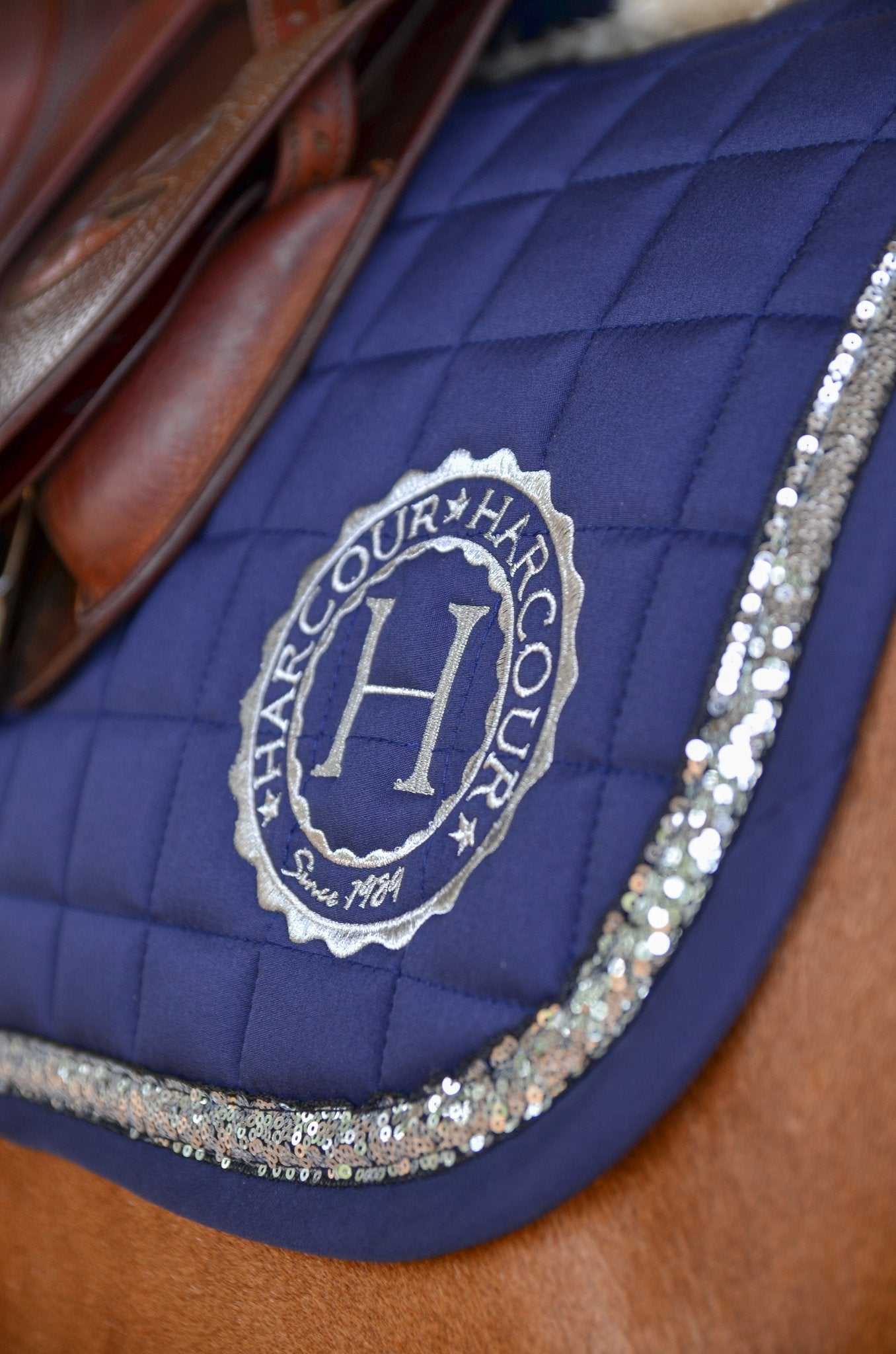 HENRY equestrian - Harcour - Υποσάγμα dressage Sarkle navy