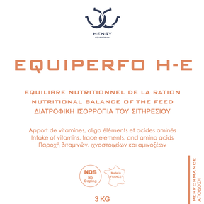 HENRY equestrian - HENRY equestrian - Συμπλήρωμα διατροφής EQUIPERFO H-E 3 kg
