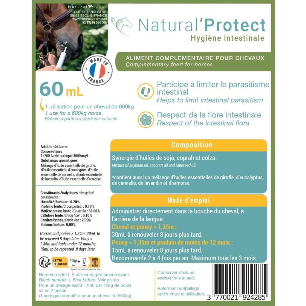 HENRY equestrian - Natural’ Innov - Natural’ PROTECT 60 ml